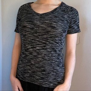 Black/Grey Short Sleeve Shirt
